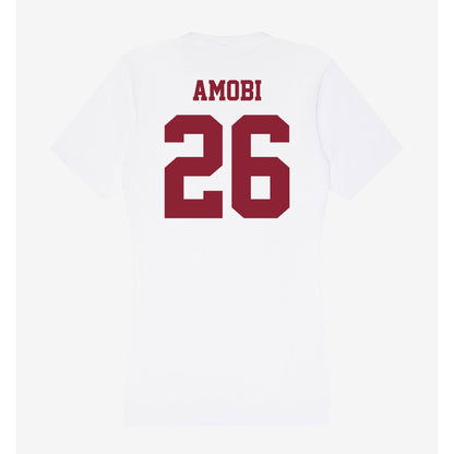 UMass - NCAA Football : Chibuzo Amobi - Women's V-Neck T-Shirt-1