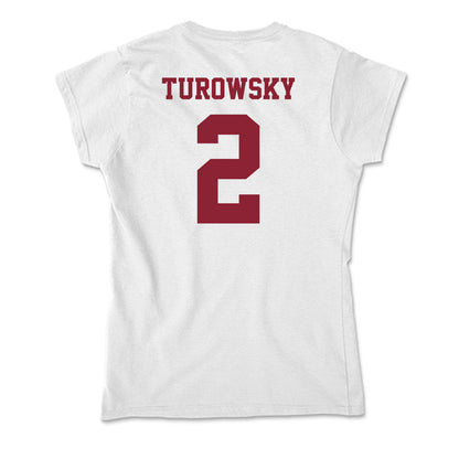 UMass - NCAA Men's Lacrosse : Jack Turowsky - Soft Style Women’s T-Shirt-1