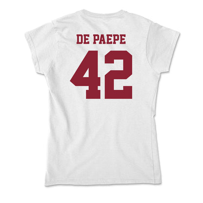 UMass - NCAA Football : Andrew De Paepe - Soft Style Women’s T-Shirt-1
