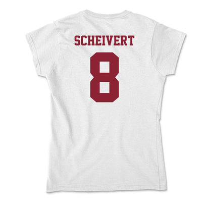 UMass - NCAA Softball : Lillie Scheivert - Soft Style Women’s T-Shirt-1