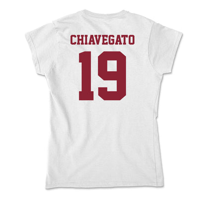 UMass - NCAA Football : David Chiavegato - Soft Style Women’s T-Shirt-1