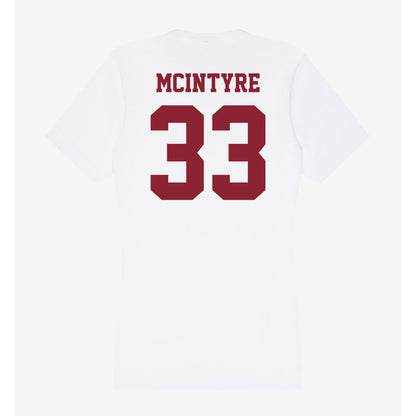 UMass - NCAA Football : Seamus McIntyre - Women's V-Neck T-Shirt-1