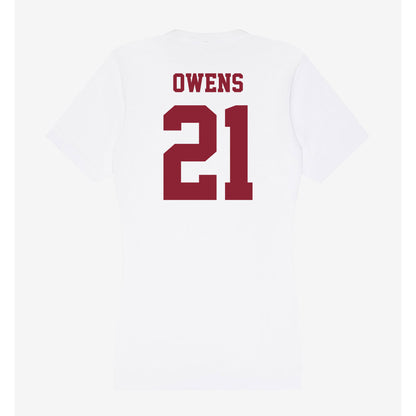 UMass - NCAA Football : Kai Owens - Women's V-Neck T-Shirt-1
