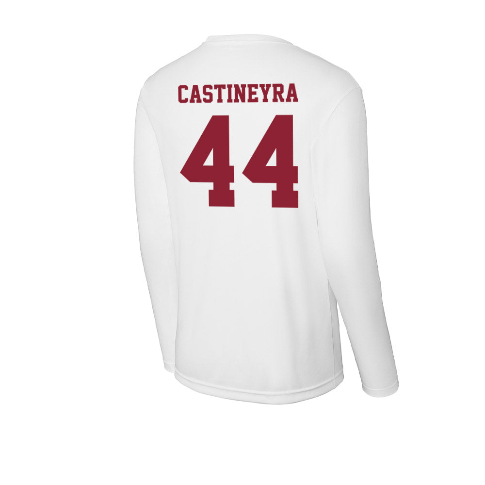 UMass - NCAA Men's Basketball : Rollie Castineyra - Activewear Long Sleeve T-Shirt-1