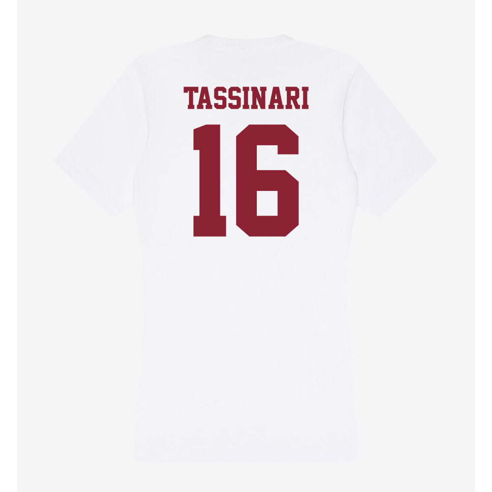 UMass - NCAA Women's Soccer : Reilly Tassinari - Women's V-Neck T-Shirt-1