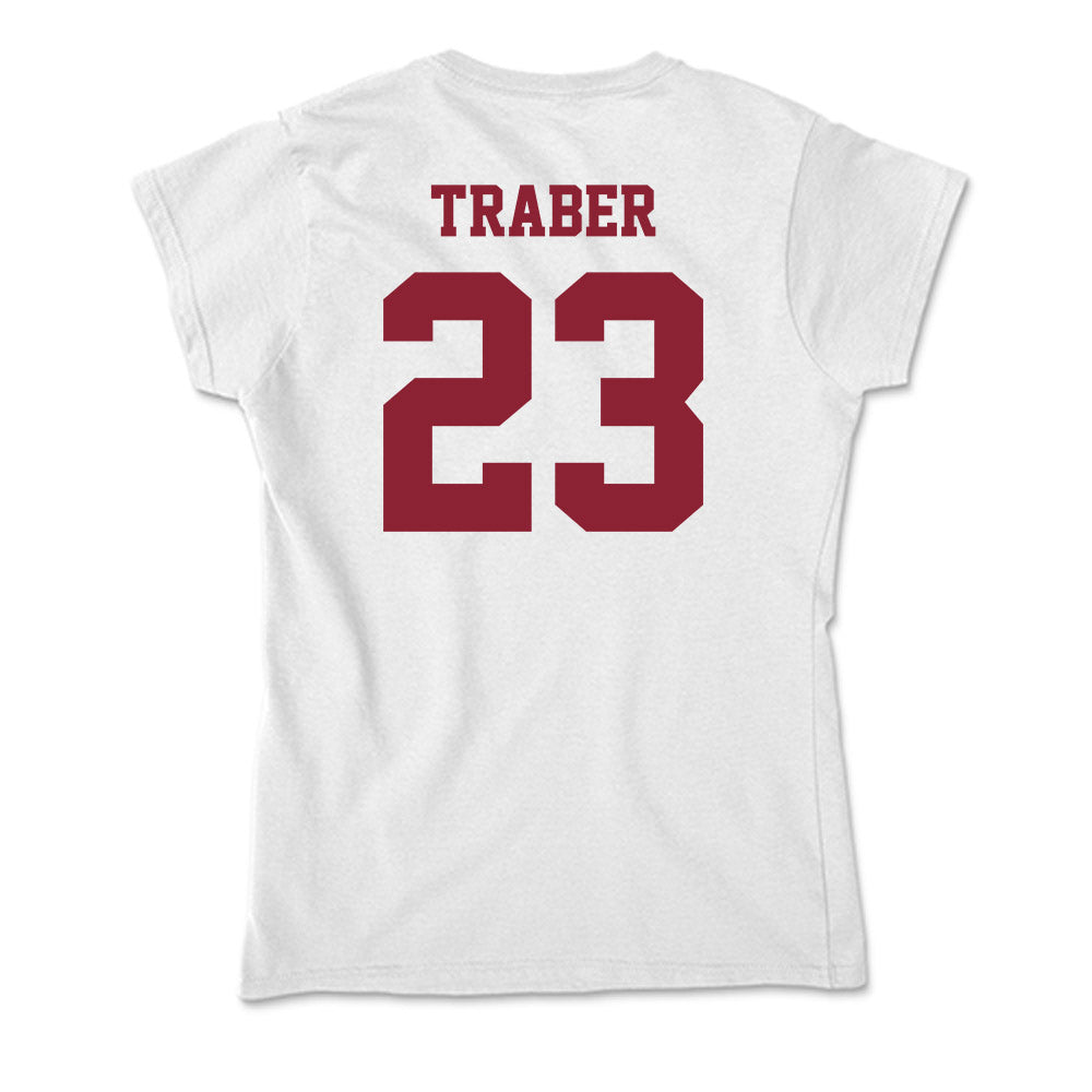UMass - NCAA Women's Soccer : Aline Traber - Soft Style Women’s T-Shirt-1