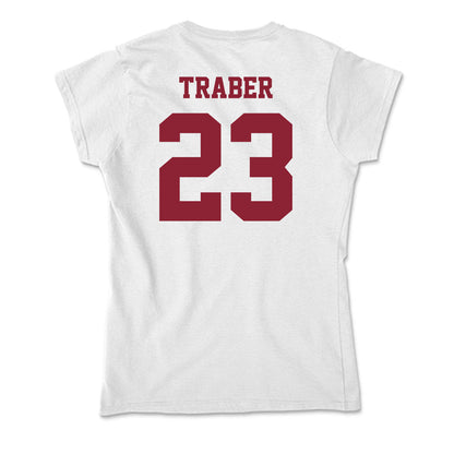 UMass - NCAA Women's Soccer : Aline Traber - Soft Style Women’s T-Shirt-1