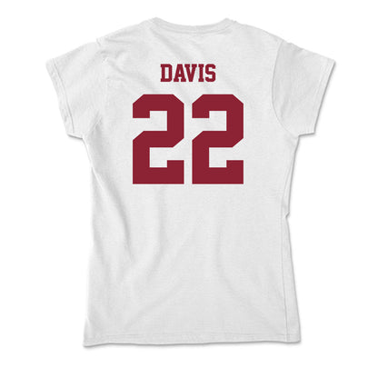 UMass - NCAA Football : Tk Davis - Soft Style Women’s T-Shirt-1