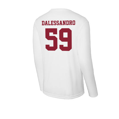 UMass - NCAA Football : Nick Dalessandro - Activewear Long Sleeve T-Shirt-1