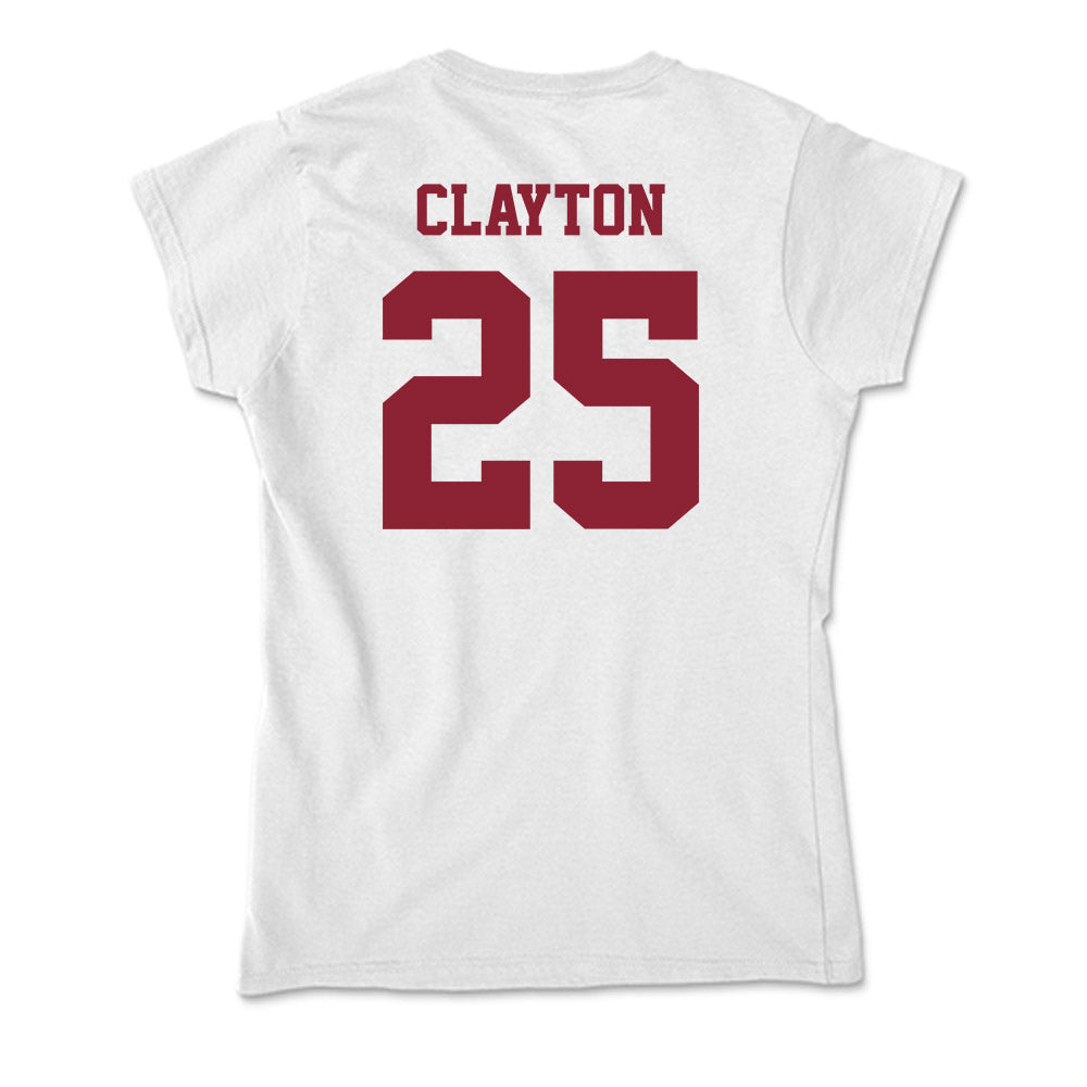UMass - NCAA Men's Lacrosse : Tyler Clayton - Soft Style Women’s T-Shirt-1