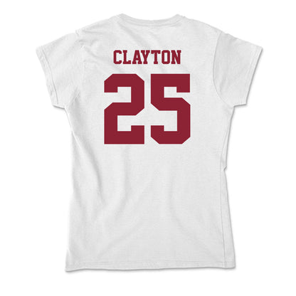 UMass - NCAA Men's Lacrosse : Tyler Clayton - Soft Style Women’s T-Shirt-1