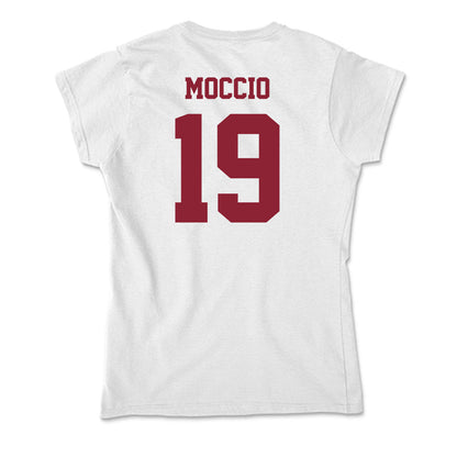 UMass - NCAA Men's Soccer : Brad Moccio - Soft Style Women’s T-Shirt-1