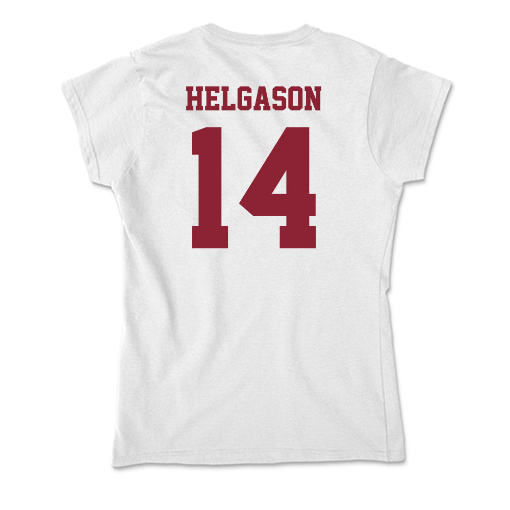 UMass - NCAA Men's Basketball : Heimir Helgason - Soft Style Women’s T-Shirt-1