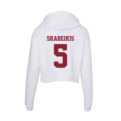 UMass - NCAA Women's Soccer : Sophie Skabeikis - Women's Crop Fleece Hoodie-1