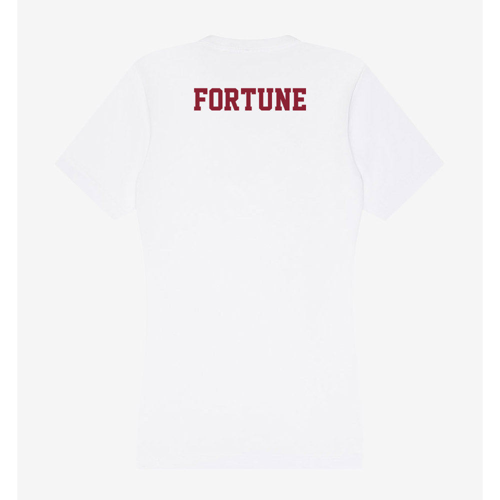 UMass - NCAA Men's Track & Field : Tyler Fortune - Women's V-Neck T-Shirt-1