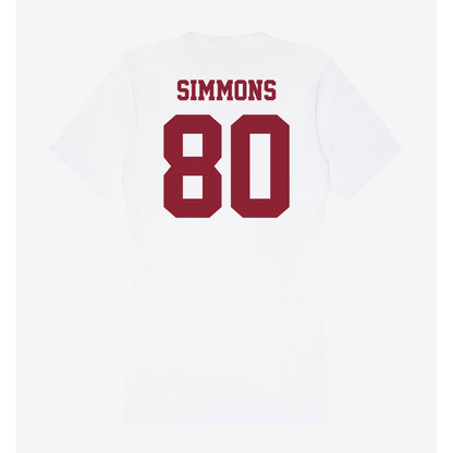UMass - NCAA Football : Isaiah Simmons - Women's V-Neck T-Shirt-1