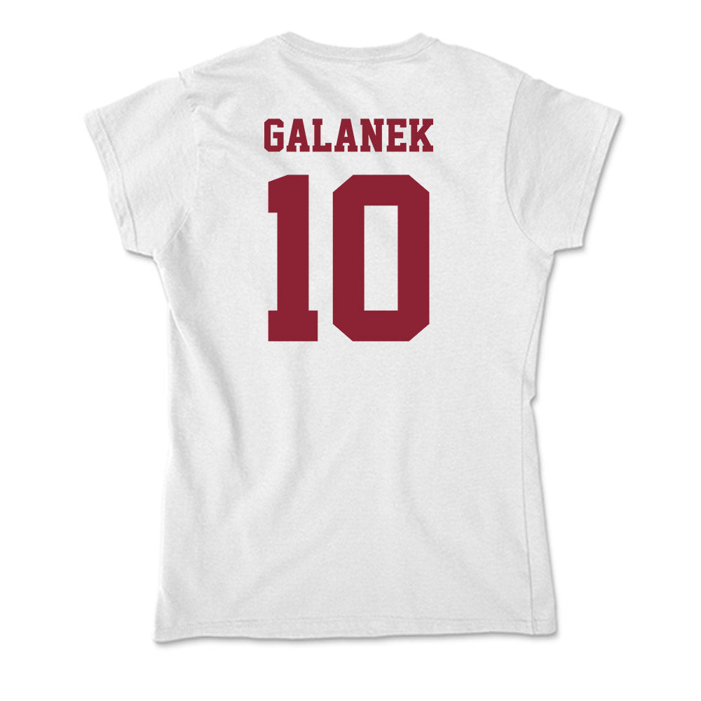 UMass - NCAA Men's Ice Hockey : Jack Galanek - Soft Style Women’s T-Shirt-1
