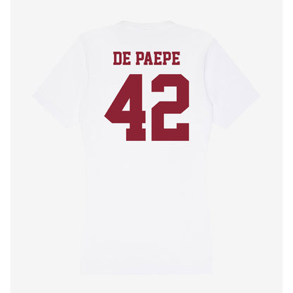 UMass - NCAA Football : Andrew De Paepe - Women's V-Neck T-Shirt-1