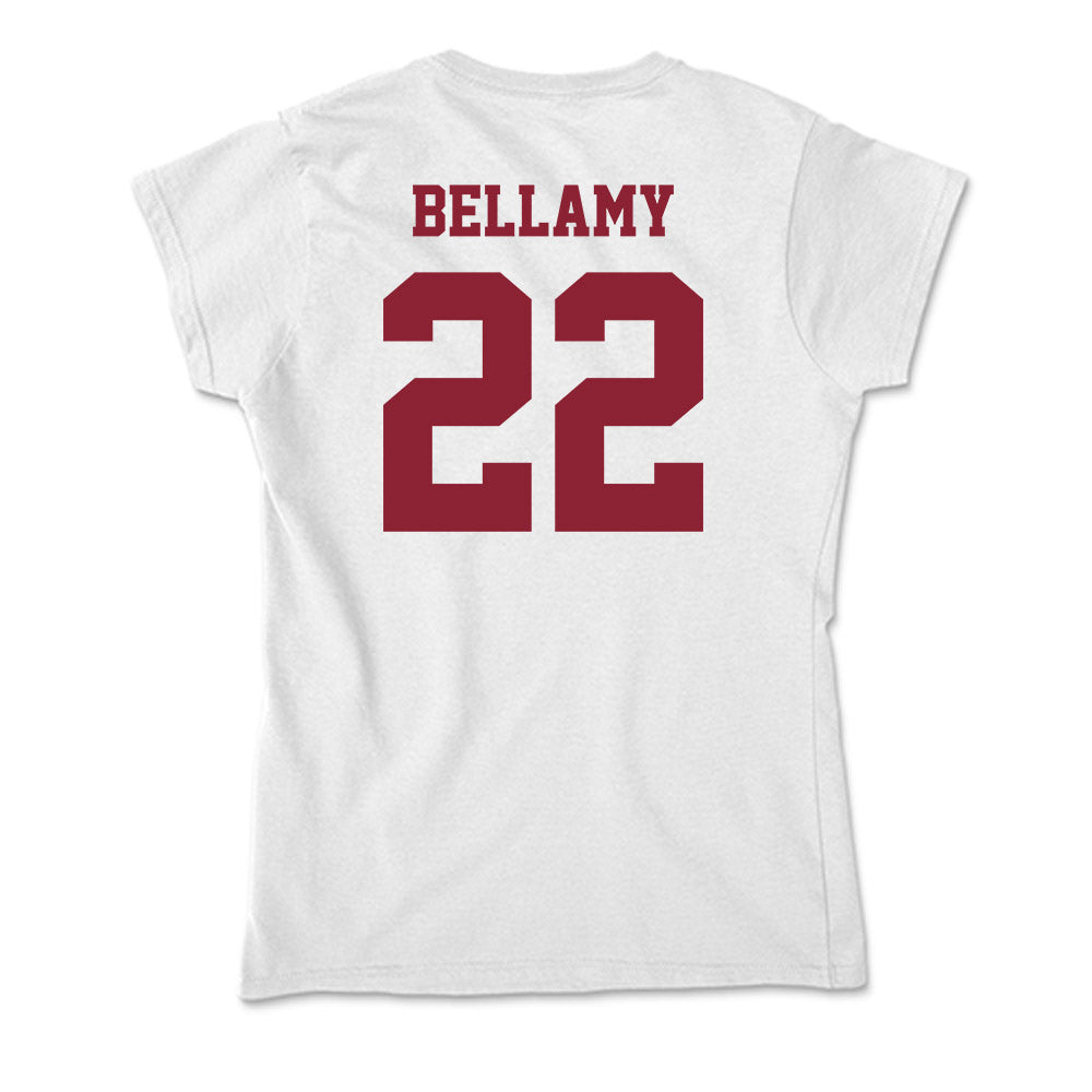 UMass - NCAA Women's Soccer : Morgan Bellamy - Soft Style Women’s T-Shirt-1