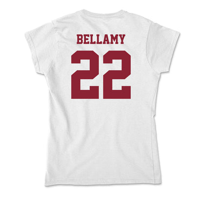 UMass - NCAA Women's Soccer : Morgan Bellamy - Soft Style Women’s T-Shirt-1