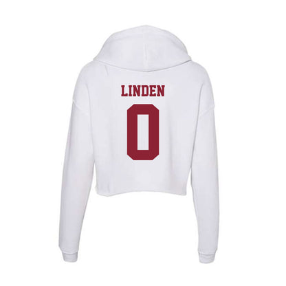 UMass - NCAA Men's Soccer : Dean Linden - Women's Crop Fleece Hoodie-1