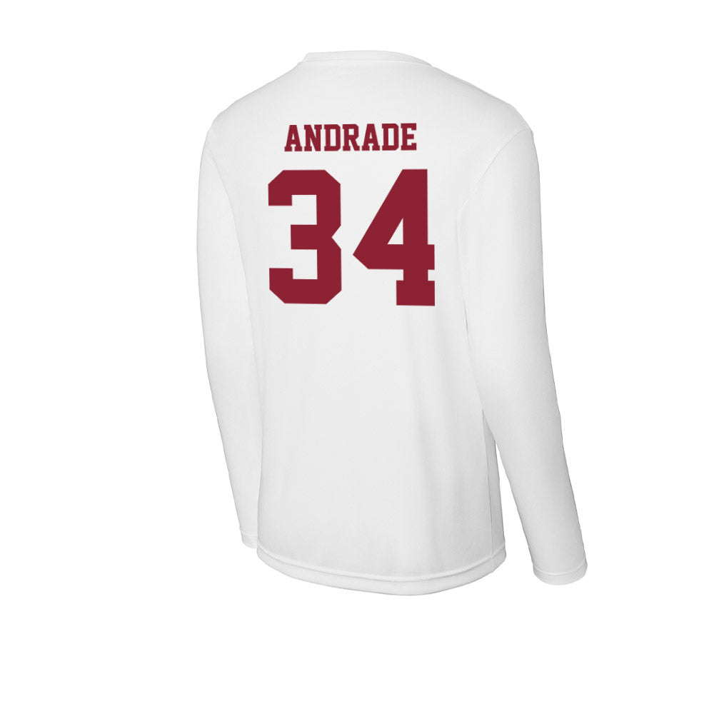 UMass - NCAA Football : Payton Andrade - Activewear Long Sleeve T-Shirt-1