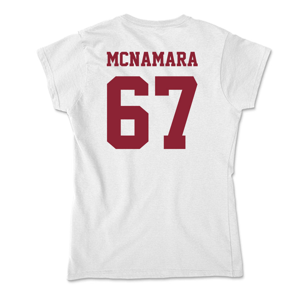 UMass - NCAA Football : Willian McNamara - Soft Style Women’s T-Shirt-1