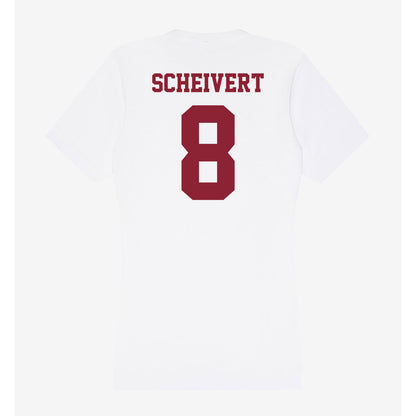 UMass - NCAA Softball : Lillie Scheivert - Women's V-Neck T-Shirt-1