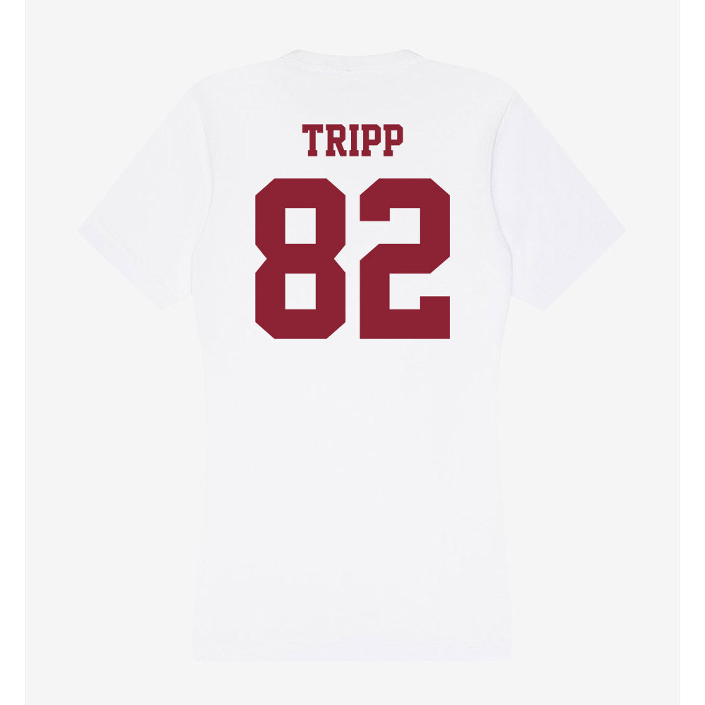 UMass - NCAA Football : Joshua Tripp - Women's V-Neck T-Shirt-1