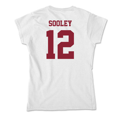 UMass - NCAA Women's Basketball : Kylie Sooley - Soft Style Women’s T-Shirt-1