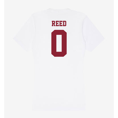 UMass - NCAA Football : Isaiah Reed - Women's V-Neck T-Shirt-1