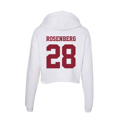UMass - NCAA Women's Soccer : Julia Rosenberg - Women's Crop Fleece Hoodie-1