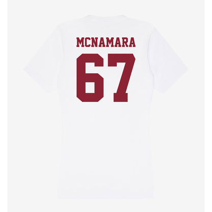 UMass - NCAA Football : Willian McNamara - Women's V-Neck T-Shirt-1