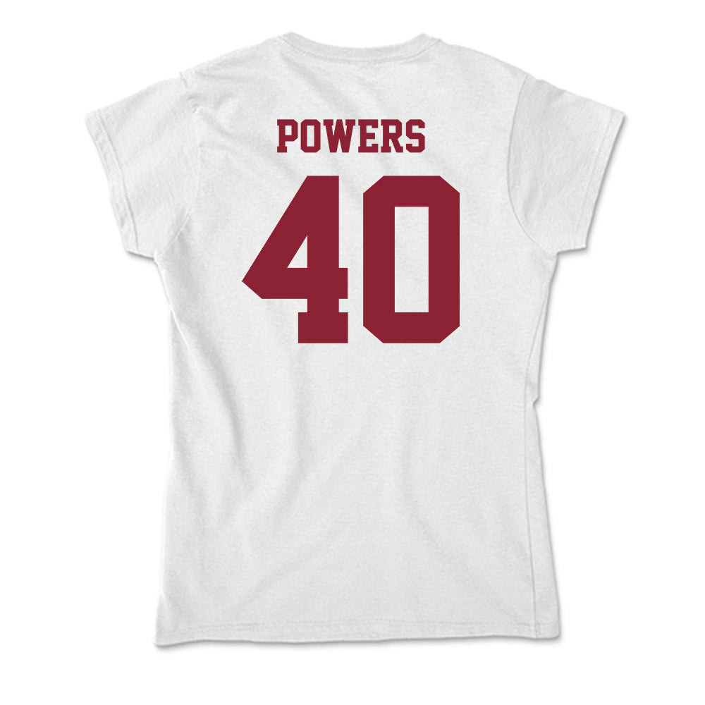 UMass - NCAA Baseball : Callen Powers - Soft Style Women’s T-Shirt-1