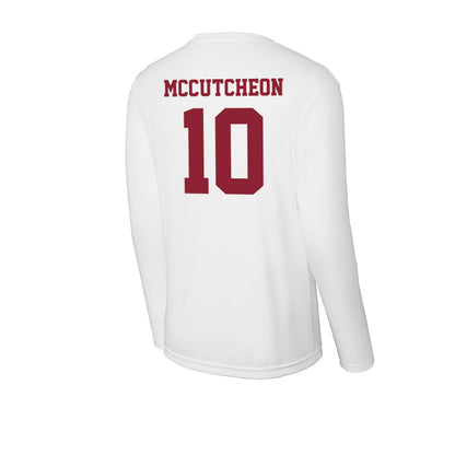 UMass - NCAA Football : Ty Mccutcheon - Activewear Long Sleeve T-Shirt-1