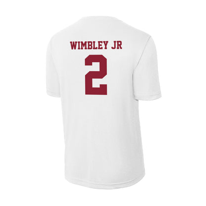 UMass - NCAA Men's Basketball : Dwayne Wimbley jr - Activewear T-Shirt-1