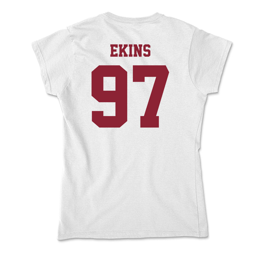 UMass - NCAA Football : Robert Ekins - Soft Style Women’s T-Shirt-1