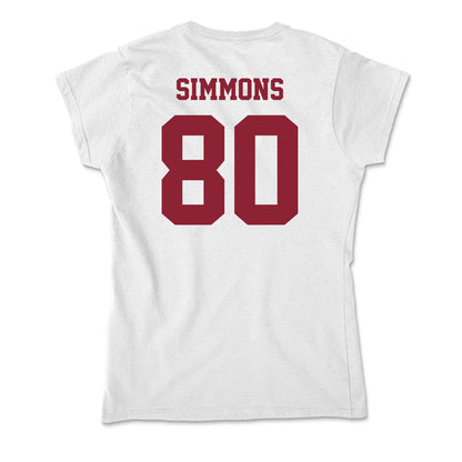 UMass - NCAA Football : Isaiah Simmons - Soft Style Women’s T-Shirt-1