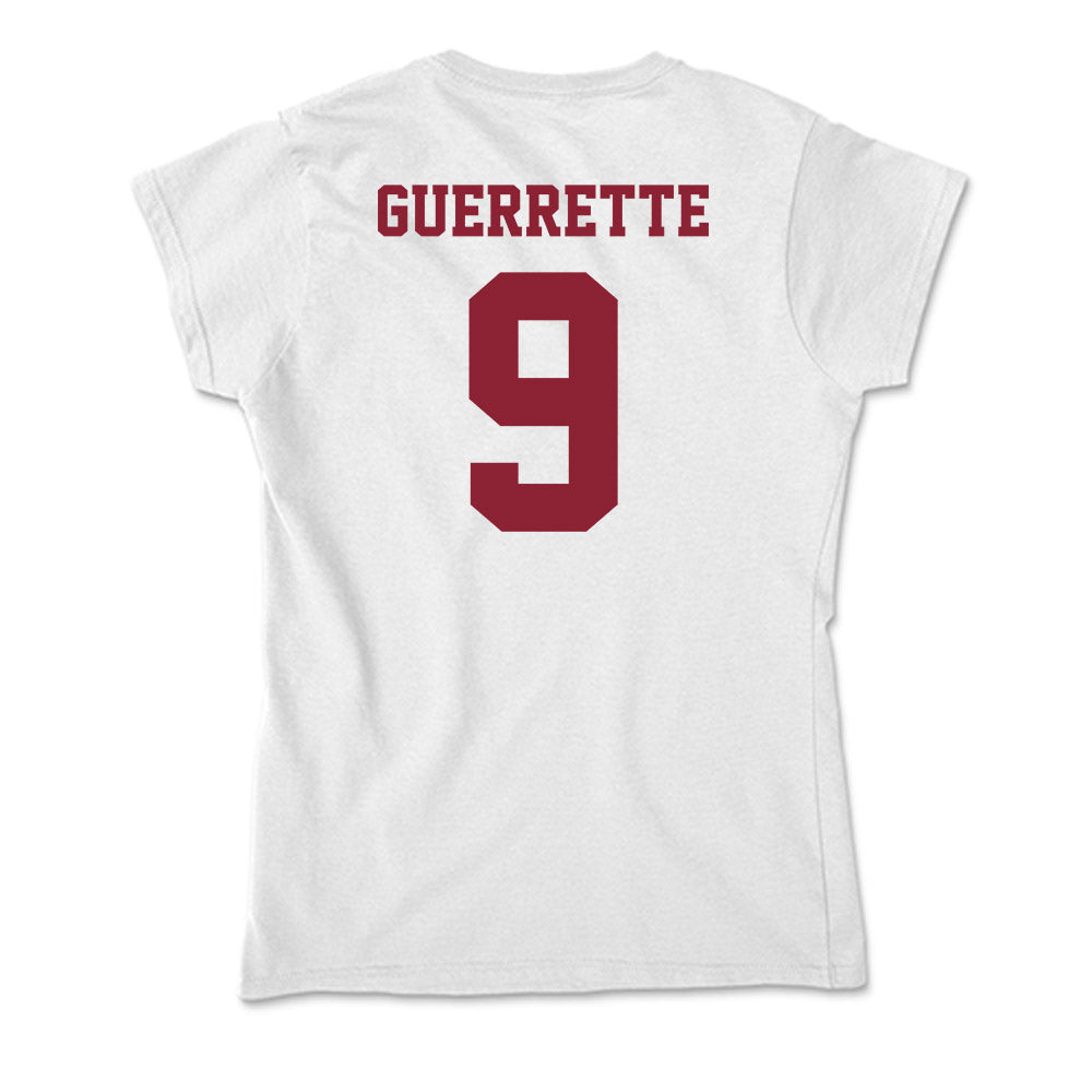 UMass - NCAA Men's Lacrosse : Joe Guerrette - Soft Style Women’s T-Shirt-1