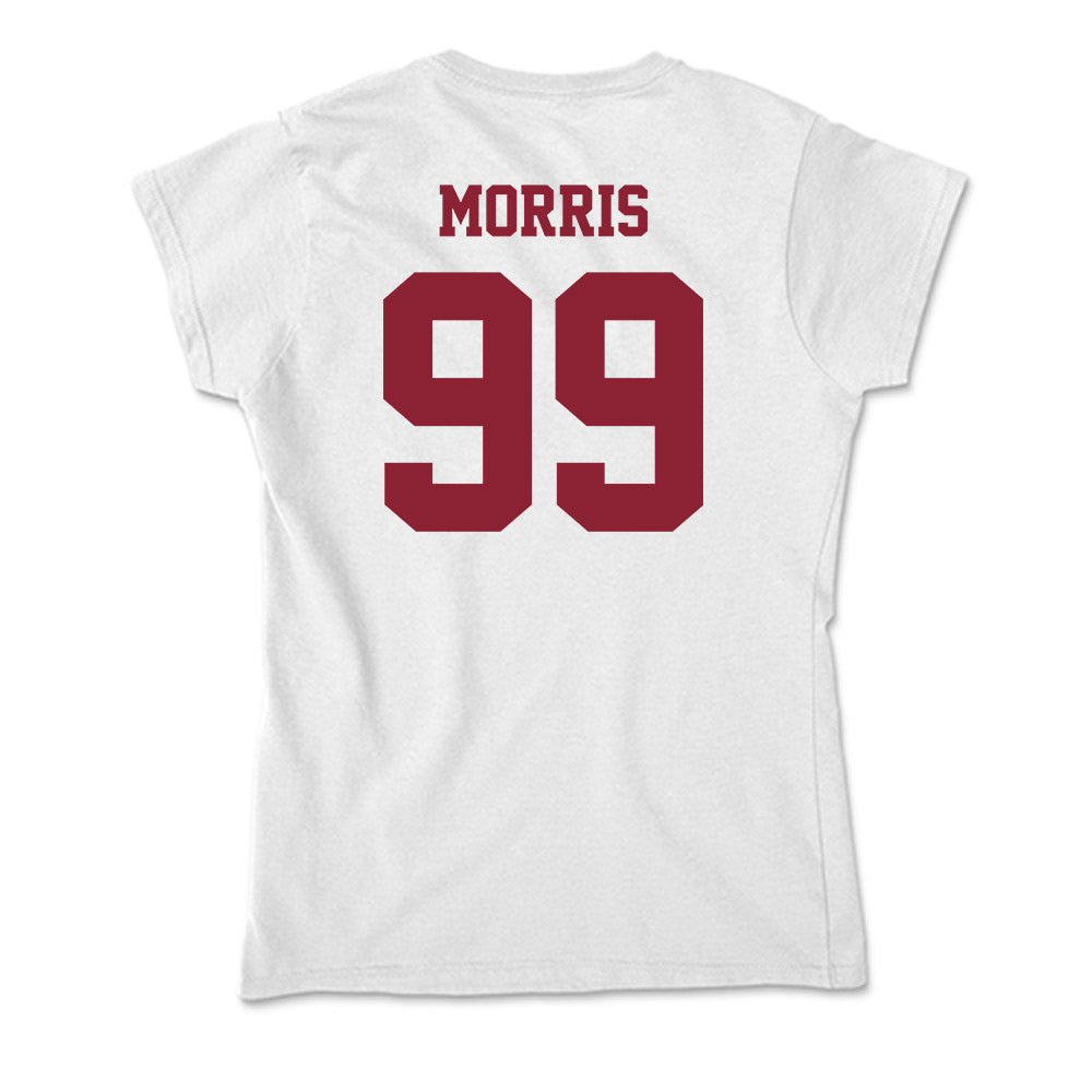 UMass - NCAA Football : Derek Morris - Soft Style Women’s T-Shirt-1