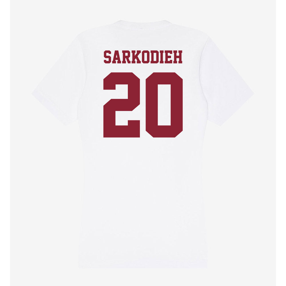 UMass - NCAA Football : Keith Sarkodieh - Women's V-Neck T-Shirt-1
