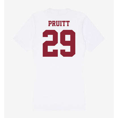 UMass - NCAA Football : Kareem Pruitt - Women's V-Neck T-Shirt-1