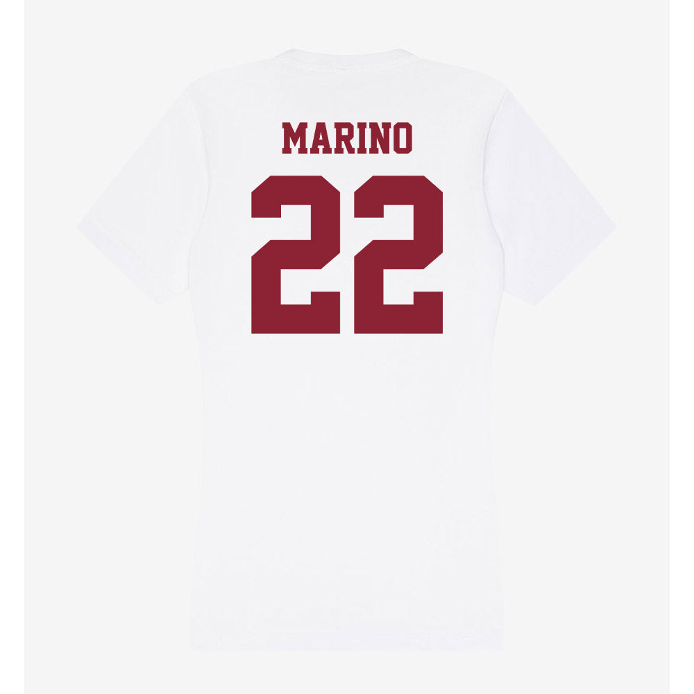UMass - NCAA Women's Lacrosse : Kennady Marino - Women's V-Neck T-Shirt-1