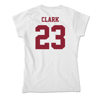 UMass - NCAA Football : JC Clark - Soft Style Women’s T-Shirt-1