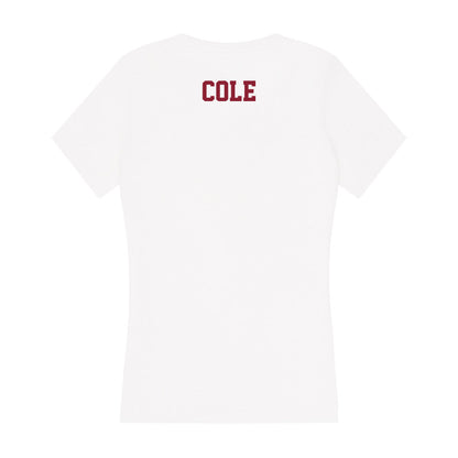 UMass - NCAA Men's Cross Country : Riley Cole - Women's V-Neck T-Shirt-1