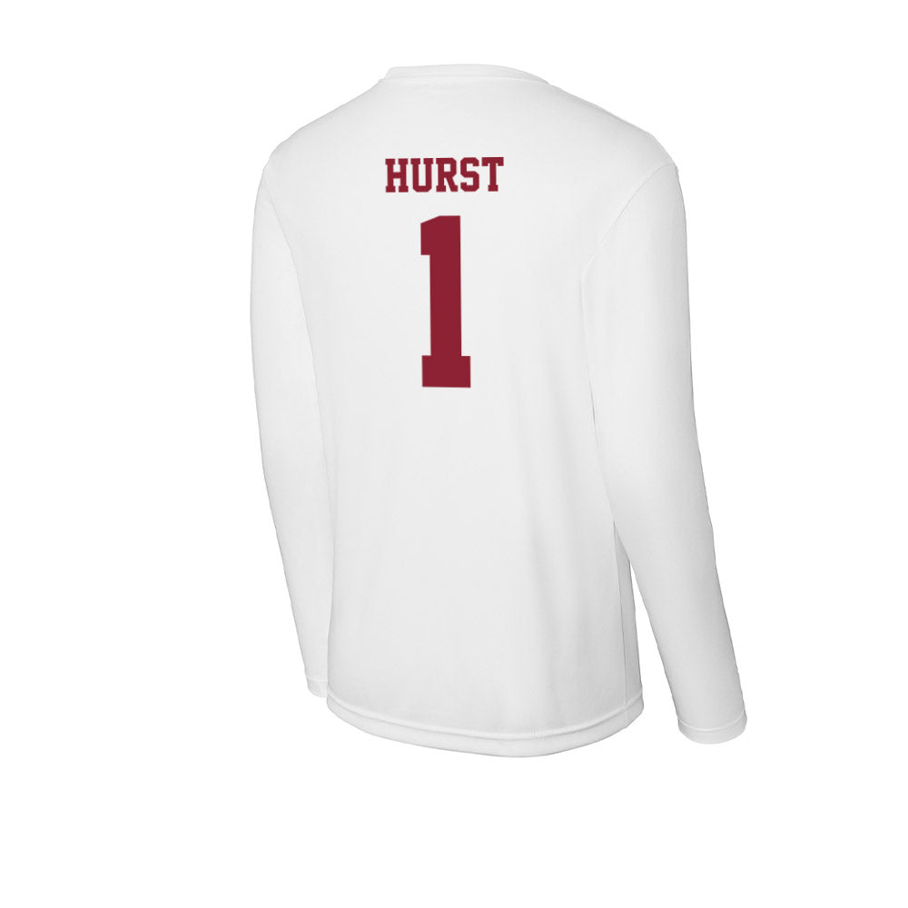 UMass - NCAA Women's Basketball : Reagan Hurst - Activewear Long Sleeve T-Shirt-1