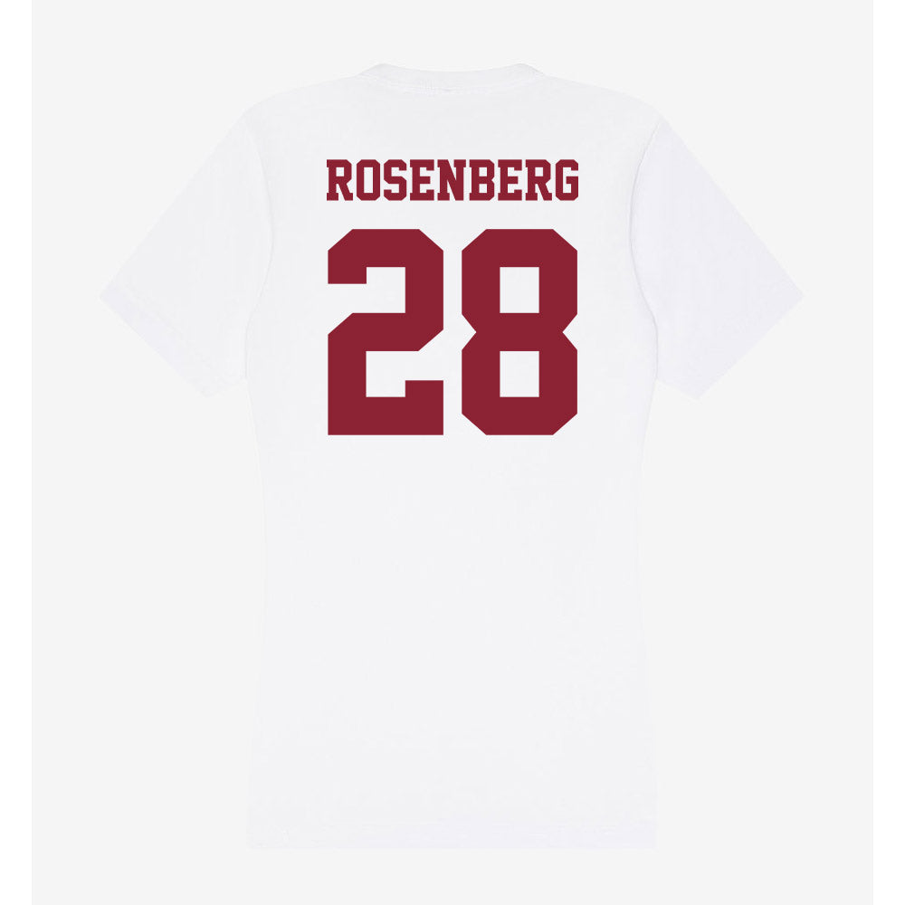 UMass - NCAA Women's Soccer : Julia Rosenberg - Women's V-Neck T-Shirt-1
