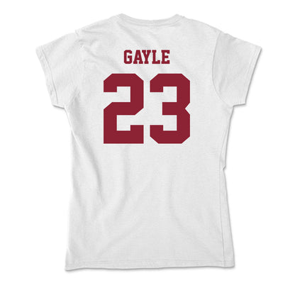 UMass - NCAA Men's Soccer : Taylon Gayle - Soft Style Women’s T-Shirt-1