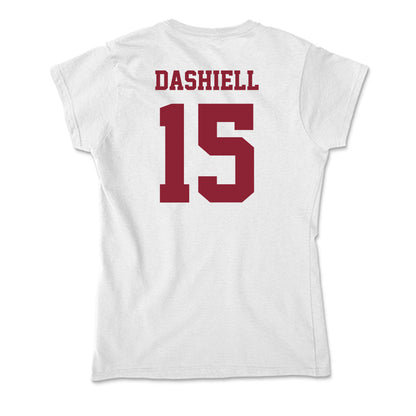 UMass - NCAA Football : Tavian Dashiell - Soft Style Women’s T-Shirt-1