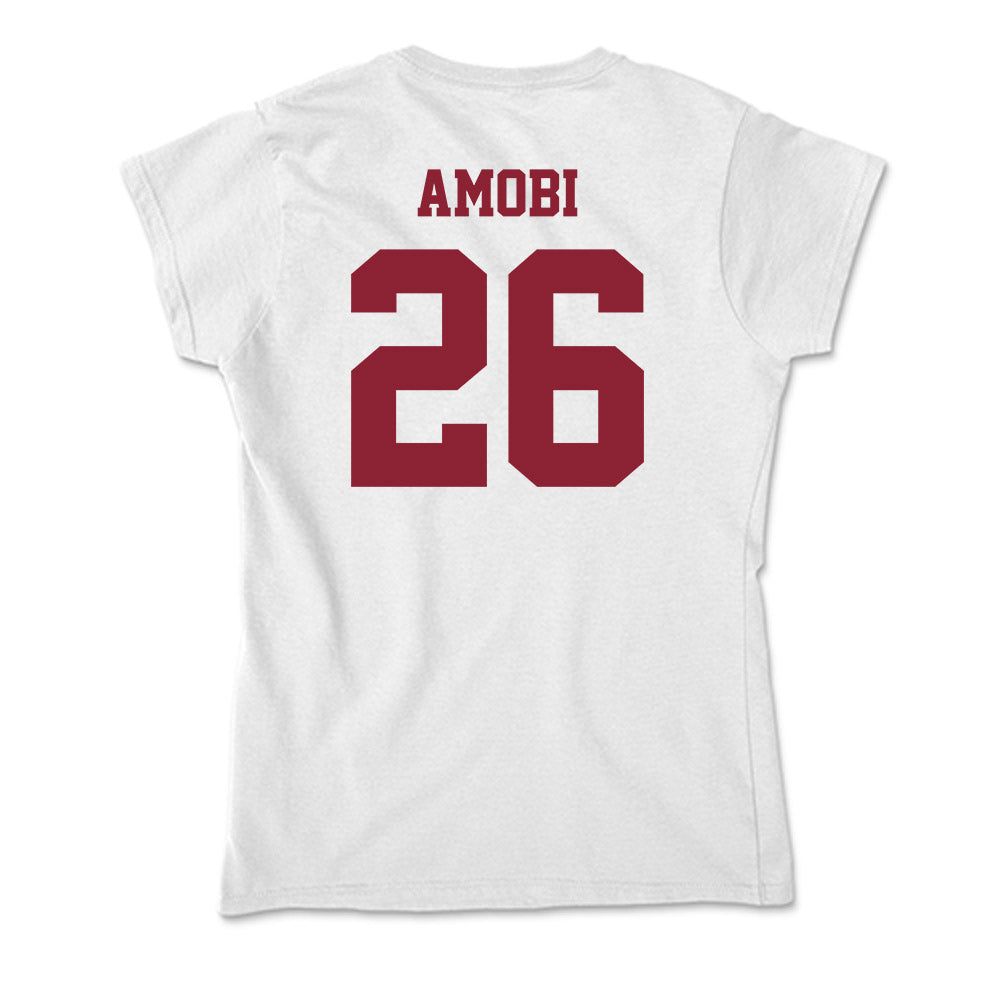 UMass - NCAA Football : Chibuzo Amobi - Soft Style Women’s T-Shirt-1